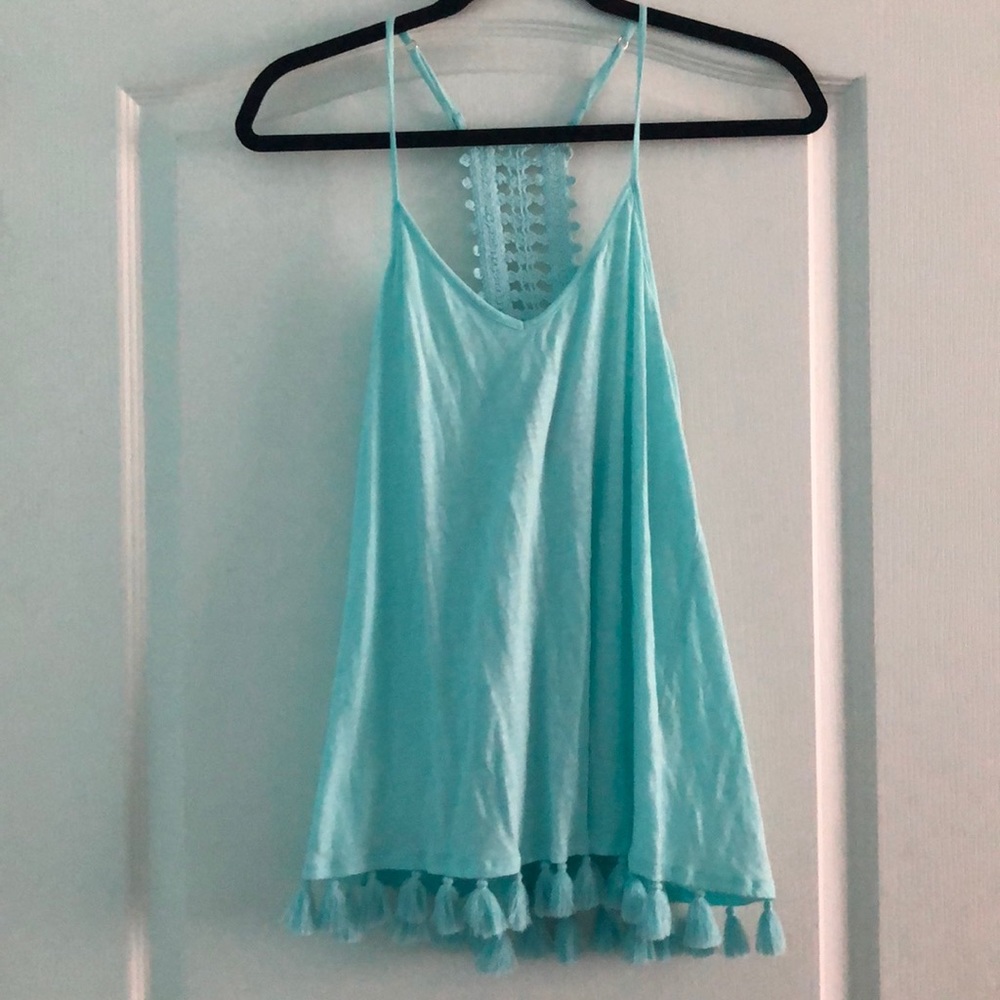 Lilly Pulitzer light blue tank